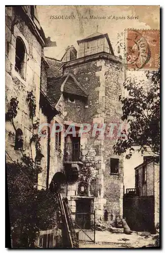 Cartes postales Issoudun La Maison d'Agnes Sorel