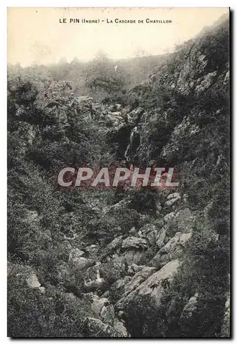 Cartes postales Le Pin Indre La Cascade de Chatillon