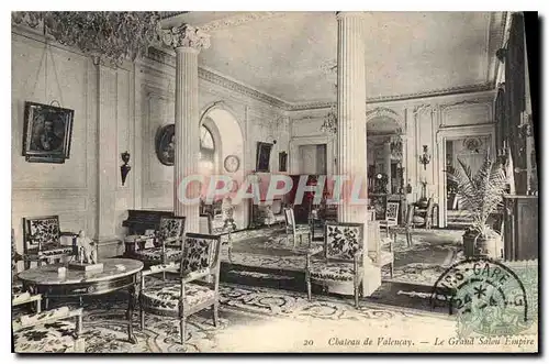 Cartes postales Chateau de Valencay Le Grand Salon Empire