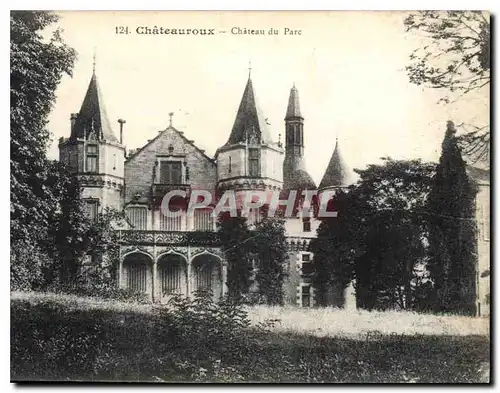 Cartes postales Chateauroux Chateau du Parc
