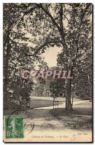 Cartes postales Chateau de Valencay Le Parc