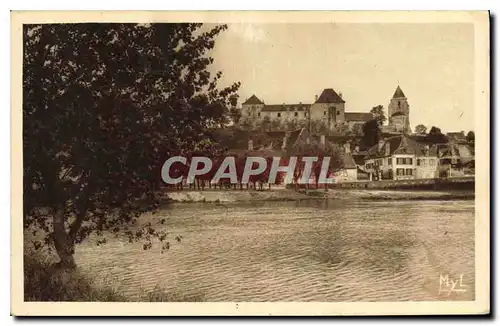 Ansichtskarte AK Le Blanc Indre Vue sir la Creuse et le Chateau