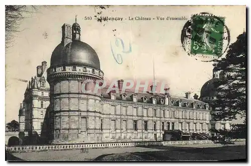 Cartes postales Valencay Le Chateau Vue d'ensemble