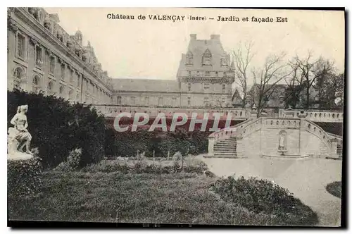 Ansichtskarte AK Chateau de Valencay Indre Jardin et facade Est