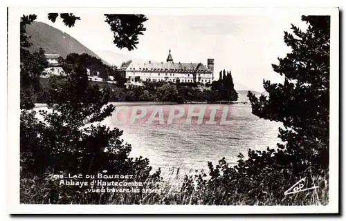 Cartes postales Lac du Bourget Abbaye d'Hautecombe vue a travers