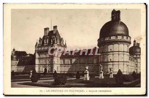 Cartes postales Le Chateau de Valencay Facade Principale