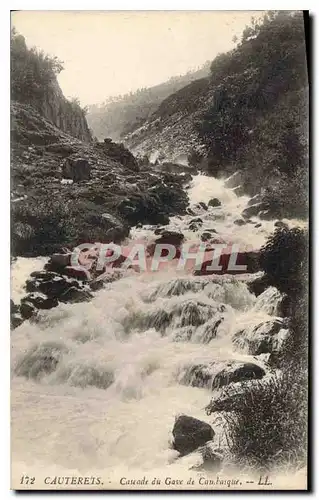 Cartes postales Cauterets Cascade du Gave