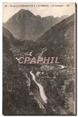 Cartes postales Route de Pierrefitte a Cauterets Le Limacon