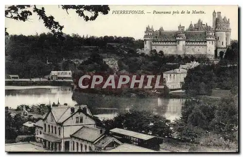 Ansichtskarte AK Pierrefonds Panorama pris de la Muette