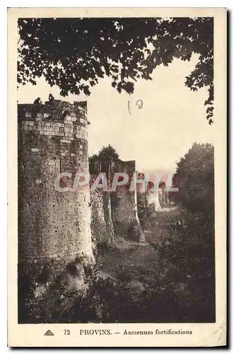 Ansichtskarte AK Provins Anciennes fortifications