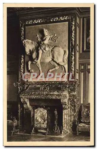 Ansichtskarte AK Palais de Fontainebleau Statue equestre de Henri IV