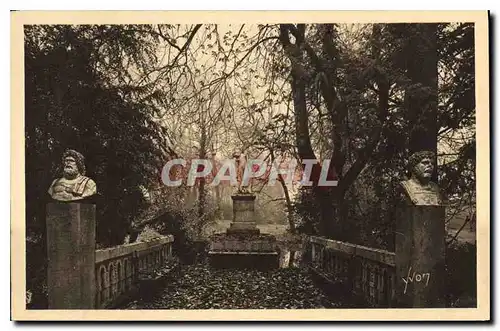 Ansichtskarte AK Palais de Fontainebleau Jardin Anglais Fontaine Belleau