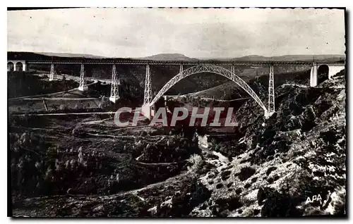 Cartes postales Vallee de la Truyere Le Grand Viaduc de Garabit Cantal