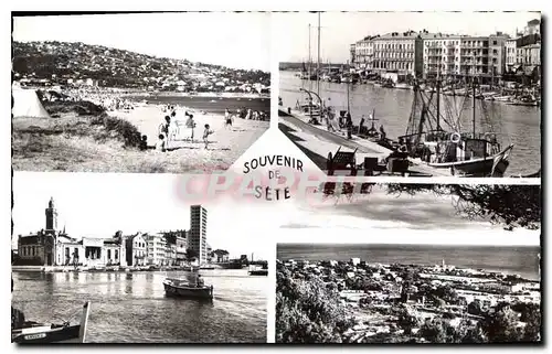 Cartes postales Souvenir de Sete Bateau