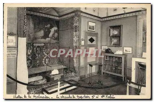 Cartes postales Chateau de Malmaison La Chambre de Napoleon a Sainte Helene