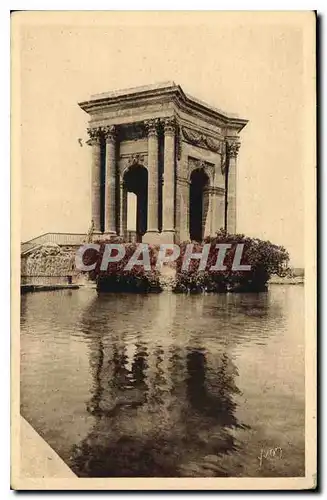 Cartes postales Montpellier Herault Le Chateau d'Eau