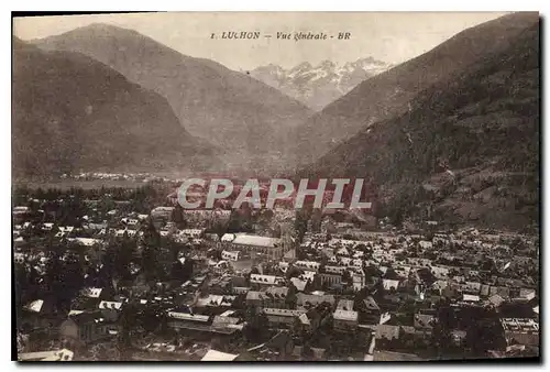 Cartes postales Luchon Vue generale