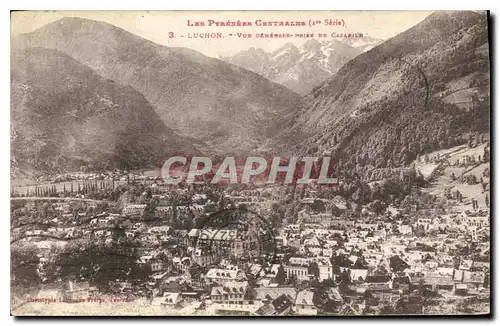 Cartes postales Luchon Vue Generale prise de Cazarien