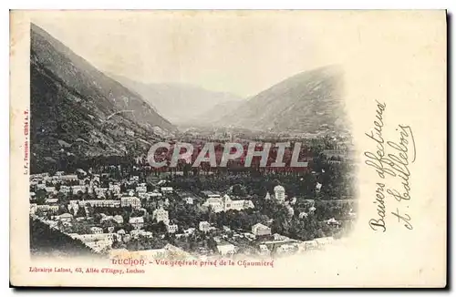 Cartes postales Luchon Vue generale prise de la Chaumiere