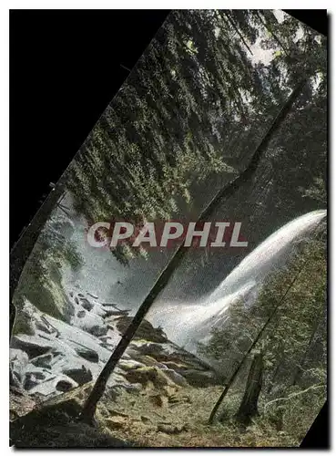 Cartes postales Luchon La cascade du c�ur Vallee du Lys