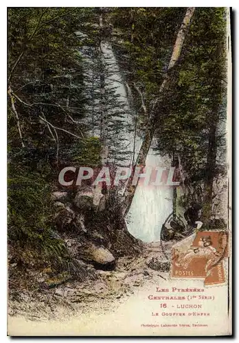 Cartes postales Luchon Le Gouffre d'Enfer