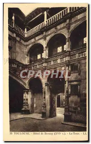 Cartes postales Toulouse Hotel de Bernuy La Tour