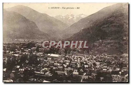 Cartes postales Luchon Vue generale