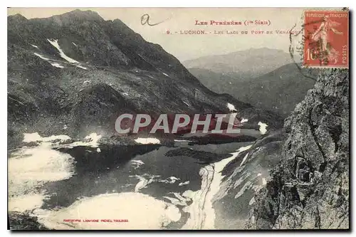 Cartes postales Luchon Les lacs du Port de Venasques