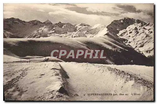 Cartes postales Superbagneres L'Hiver