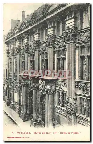 Cartes postales Toulouse Hotel de Clart dit Hotel de Pierre