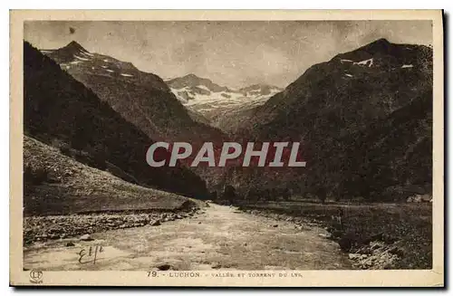 Cartes postales Luchon Vallee et Torrent du Lys