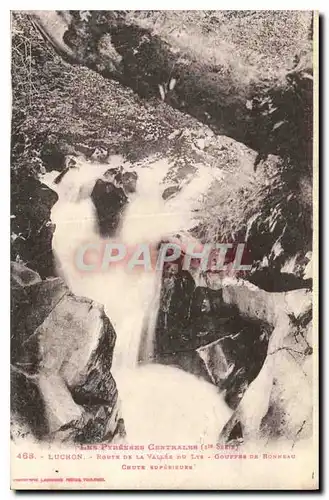 Ansichtskarte AK Luchon Route de la Vallee du Lys Gouffre de Bonneau