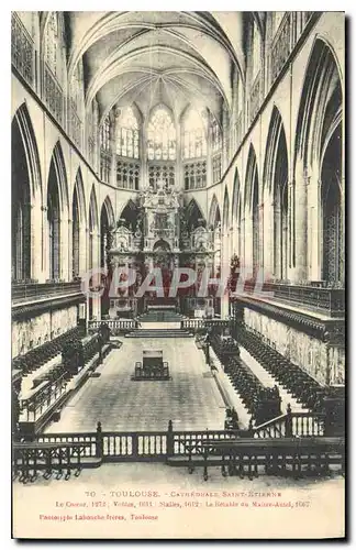 Cartes postales Toulouse Cathedrale Saint Etienne