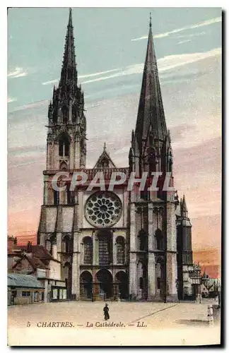 Cartes postales Chartres La Cathedrale