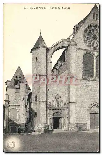 Ansichtskarte AK Chartres Eglise St Aignan