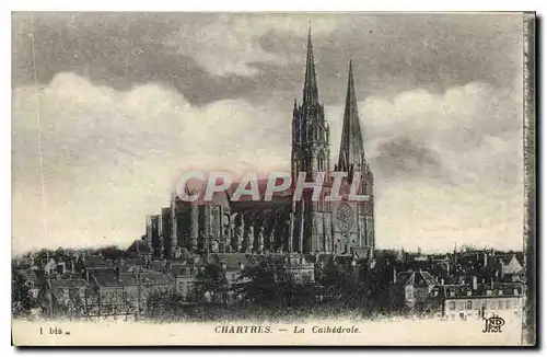 Cartes postales Chartres La Cathedrale