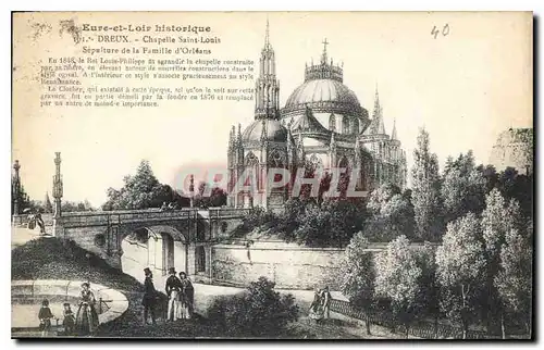 Cartes postales Dreux Chapelle Saint Louis Sepulture de la Famille d'Orleans