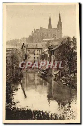 Ansichtskarte AK Chartres Eure et Loir Les Bords de l'Eure