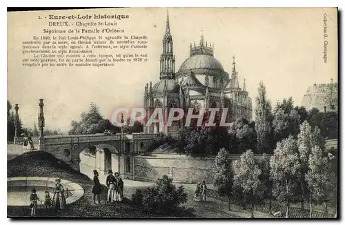 Ansichtskarte AK Dreux Chapelle St Louis Sepulture de la Famille d'Orleans