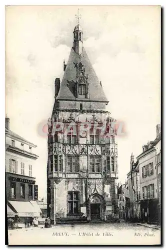 Cartes postales Dreux L'Hotel de Ville