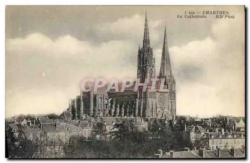 Cartes postales Chartres La Cathedrale