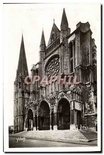 Ansichtskarte AK Chartres la Cathedrale le Portail Sud et la vieille Tour