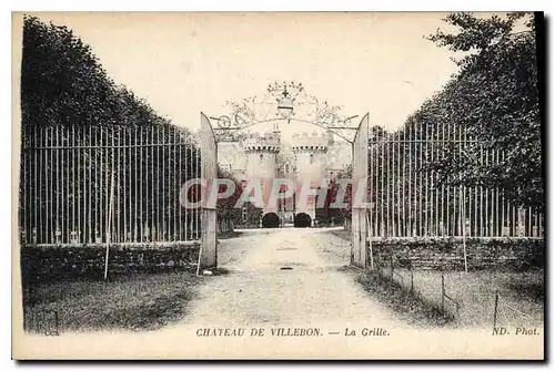 Cartes postales Chateau de Villebon la Grille
