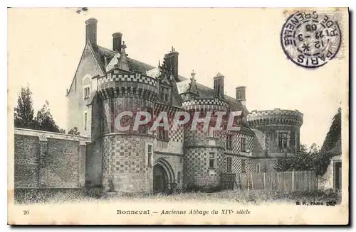 Cartes postales Bonneval Ancienne Abbaye du XIV siecle
