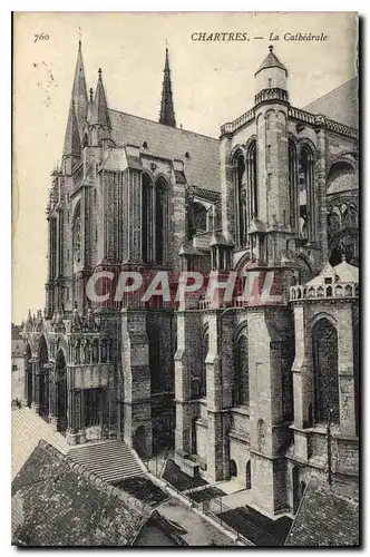 Ansichtskarte AK Chartres la Cathedrale