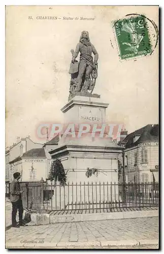 Ansichtskarte AK Chartres Statue de Marceau