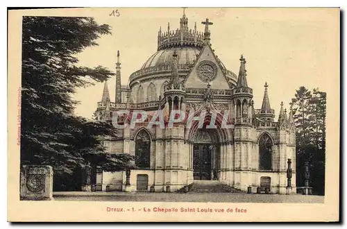 Cartes postales Dreux la Chapelle Saint louis vue de Face