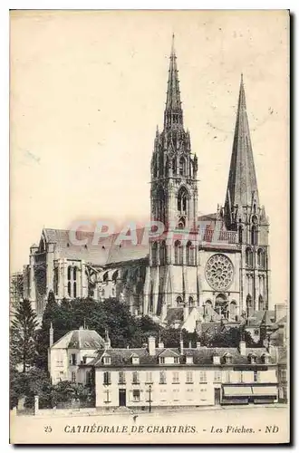 Ansichtskarte AK Cathedrale de Chartres les Fleches