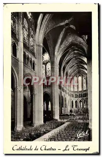 Cartes postales Cathedrale de Chartres le Transept