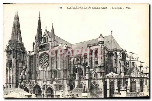 Ansichtskarte AK Cathedrale de Chartres l'Abside